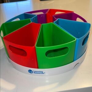 Colorful Rotating Organizer by Learning Resources